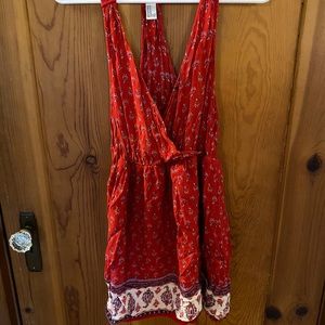 Mini Floral Paisley Dress